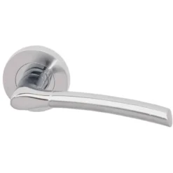 XL Joinery Drava Bathroom Door Handle Pack With Lock-75mm Latch - DRAVABP75