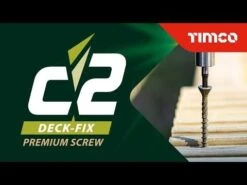 Timco C2 Deck-Fix Premium Decking Screws - TX - Countersunk - Exterior - Green Tub 1000pcs - 4.5 X 65 - 65C2D1000 -Bostitch Store dbe0e20fa10f04cc66f79b4535e6b6018e7274bac9e0e81bbcc05021e06eb39a 2