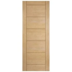 JELD-WEN Ladder Obscure Glazed Interior Door 1981 X 838 X 35mm - 29WOAKLADD+GOF