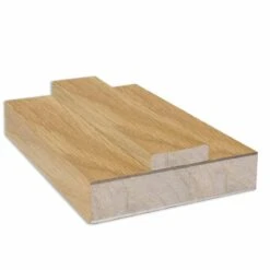 Deanta Bifold Frame Oak Unfinished Inc Hardware 2+0 - DFOKFOUNX20