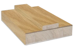 Deanta Bifold Frame Oak Prefinished Inc Hardware 3+0 - DFOKFOX30