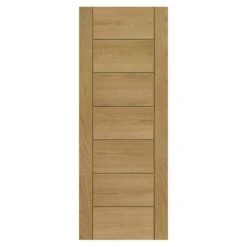 XL Joinery Palermo Essential Internal Oak Pre-Finished Fire Door - EPFOPAL27-FD