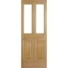 LPD Malton 2L Unfinished Oak Exterior Door 2032 X 813 X 44mm - OMAL32