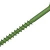 Forgefix Countersunk Torx Compatible Decking T25 Screws Green 4.5x75mm Tub 400 - FORDS4575GT