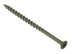 Forgefix Decking Screw Pozi Green Anti-Corrosion 4.5 X 50mm Tub 1000 - FORDS4550T