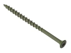 Forgefix Decking Screw Pozi Green Anti-Corrosion 4.5 X 60mm Tub 1000 - FORDS4560T