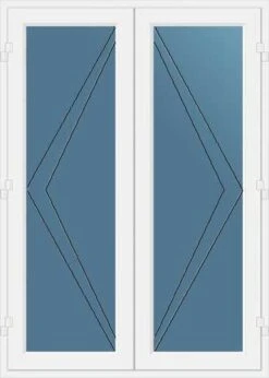 Crystal PVC-U French Doors 1800mm X 2100mm - CRYS1FRENCH1800 3 Crystal PVC-U French Doors 1800mm X 2100mm - CRYS1FRENCH1800 -Bostitch Store frenchdoor1
