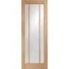 XL Joinery Worcester 3 Light Internal Oak Fire Door With Clear Glass 1981 X 762 X 44mm - GOWOR30-FD
