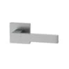 XL Joinery Kama MSB Lever / Square Rose T/R Bathroom Handle Pack (75)-75mm Latch - KAMABP75
