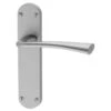 XL Joinery Neva MSB Lever / Latch Plate Handle Pack (65)-65mm Latch - NEVAFD65-BP