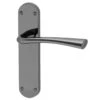 XL Joinery Oder BNP Lever / Latch Plate Handle Pack (65)-65mm Latch - ODERFD65-BP