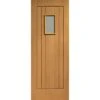 XL Joinery Chancery Double Glazed External Oak Door With Decorative Glass 1981 X 762 X 44mm - PFDGOCHAN30