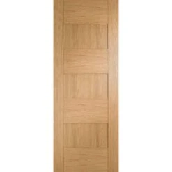 XL Joinery Perugia Pre-finished Oak Fire Door 1981 X 838 X 44mm - PFINTOPER33-FD
