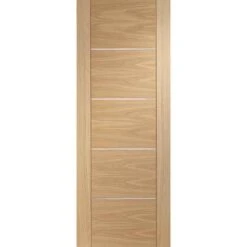 XL Joinery Portici Pre-Finished Internal Oak Fire Door 1981 X 838 X 44mm - PFINTOPOR33-FD