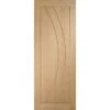 XL Joinery Salerno Pre-Finished Internal Oak Fire Door -1981 X 838 X 44mm (33") - PFINTOSAL33-FD