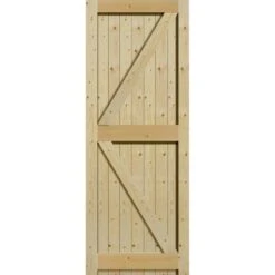 JB Kind Softwood Framed, Ledged And Braced External Door 1981 X 686 X 44mm - PFLB232 6 JB Kind Softwood Framed, Ledged And Braced External Door 1981 X 686 X 44mm - PFLB232 -Bostitch Store p f pflb232 2