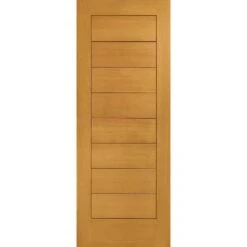 XL Joinery Modena Pre-Finished External Oak Door 1981 X 838 X 44mm - PFOMOD33