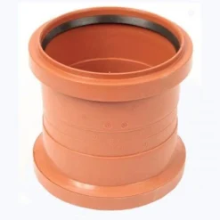 Polypipe Underground Drainage 160mm Double Socket Coupler