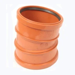 Polypipe Underground Drainage 110mm 11 Degree Double Socket Bend - PPUUG407