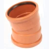 Polypipe Underground Drainage 110mm 15 Degree Double Socket Bend