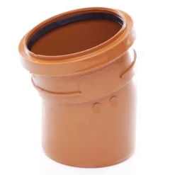 Polypipe Underground Drainage 110mm 15 Degree Single Socket Bend
