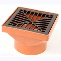 Polypipe Underground Drainage 110mm Square Hopper Inc. Square Grid