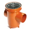 Polypipe Underground Drainage 110mm Back Inlet Bottle Gully