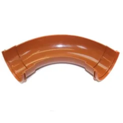 Polypipe Underground Drainage 110mm 87 Degree Double Socket Channel Bend