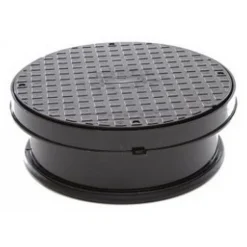 Polypipe 320mm Circular PVC Cover & Frame For Inspection Chamber