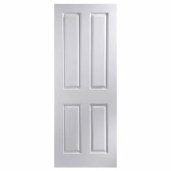 Jeld-Wen Oakfield 35mm Heavyweight 4P Grained 1981 X 686 Mm Internal Door - White - R23OFDHW