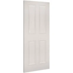Deanta Rochester White Primed Interior Fire Door 1981 X 838 X 45mm - 45ROCHF/DWHP838 -Bostitch Store rochester fukll
