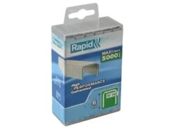 Rapid 140/6 6mm Galvanised Staples Poly Pack 5000 - RPD1406PP