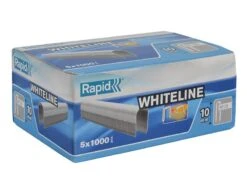 Rapid 28/10 10mm DP X 5m White Staples Box 5 X 1000 - RPD2810W