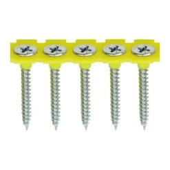 Timco Collated Drywall Timber Stud Plasterboard Screws - PH - Bugle - Coarse Thread - Black Box 1000pcs - 3.5 X 35 - 00035COLDYS