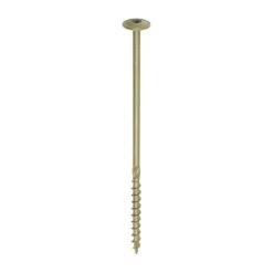 Timco Timber Frame Construction & Landscaping Screws - Wafer - Exterior - Green Organic Box 50pcs - 8.0 X 200 - 200INW