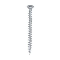 Timco C2 Exterior Strong-Fix Multi-Purpose Premium Screws - PZ - Double Countersunk - Silver 200pcs Box - 5.0 X 70 - 50070C2SBX