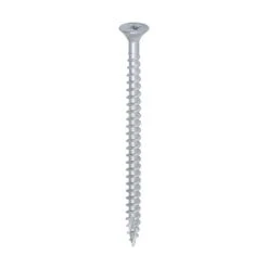 Timco C2 Exterior Strong-Fix Multi-Purpose Premium Screws - PZ - Double Countersunk - Silver 200pcs Box - 5.0 X 80 - 50080C2SBX