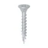 Timco C2 Exterior Strong-Fix Multi-Purpose Premium Screws - PZ - Double Countersunk - Silver 200pcs Box - 6.0 X 40 - 60040C2SBX