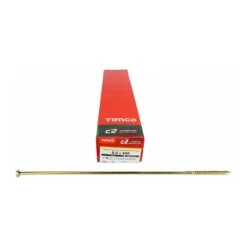 Timco C2 Clamp-Fix Multi-Purpose Premium Screws - TX - Double Countersunk - Yellow 25pcs Box - 8.0 X 420 - 80420C2C -Bostitch Store t i timco 80420c2c 2