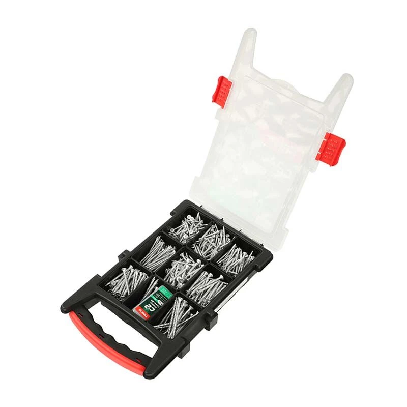 Timco C2 Exterior Strong-Fix Multi-Purpose Premium Screws - Mixed Grab Pack - PZ - Double Countersunk - Silver Tray 600pcs - 600pcs - C2SGPACK 3 Timco C2 Exterior Strong-Fix Multi-Purpose Premium Screws - Mixed Grab Pack - PZ - Double Countersunk - Silver Tray 600pcs - 600pcs - C2SGPACK - Image 3