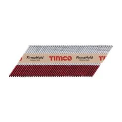 Timco FirmaHold Collated Clipped Head Nails - Trade Pack - Ring Shank - FirmaGalv + Box 2200pcs - 3.1 X 75 - CPLT75