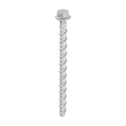 Timco Multi-Fix Masonry Bolts - Hex Flange - Exterior - Silver Box 100pcs - 6.0 X 100 - MF6100