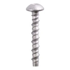 Timco Multi-Fix Masonry Bolts - Pan - Exterior - Silver Box 100pcs - 8.0 X 60/M10 - MF860P