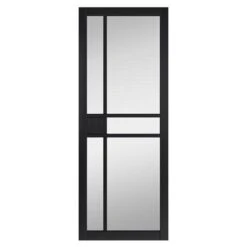 JB Kind City Glazed Black Interior Door 1981 X 838 X 35mm - UCIT29GBL
