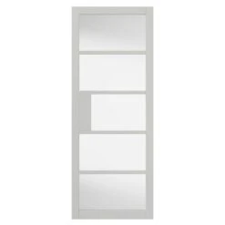 JB Kind Metro Glazed White Interior Door 1981 X 838 X 35mm - UMET29GWH
