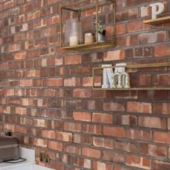 Imperial Victorian Pressed Brick Tiles 1/2 Square Metre - V-PRES-B/T- 27 5 Imperial Victorian Pressed Brick Tiles 1/2 Square Metre - V-PRES-B/T- 27 -Bostitch Store v pres bt 27 lifestyle2