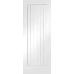 XL Joinery Suffolk Internal White Primed Door 1981 X 686 X 35mm - WPSUF27