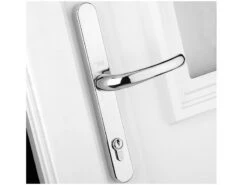 Yale Locks Retro Door Handle UPVC Polished Chrome Finish - YALPPVCRHPC